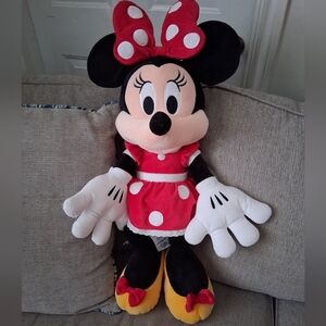 Disney Minnie Mouse Plush - Red, Black, and Yellow Pre-owned Good Condition